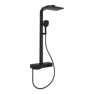 V&B Infinity Showers système de douche 413x1055x561mm, angle, fixation murale, bleu mat