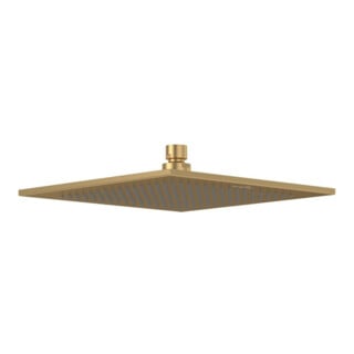 V&B Kopfbrause Universal Showers 250x250mm, eck., Deckenmon., brush. gold