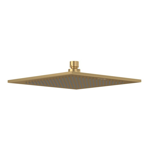V&B Kopfbrause Universal Showers 250x250mm, eck., Deckenmon., brush. gold