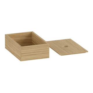 V&B Kosmetikbox Antao Lot de 3, 18x12,5x6 cm, Bois