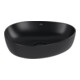 V&B Lavabo à poser ANTAO 51x40cm, asym., sans trop-plein, noir pur C-plus-3