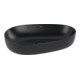 V&B Lavabo à poser ANTAO 65x40 cm, asym., sans trop-plein, noir pur C-plus-1