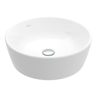 V&B Lavabo à poser Architectura d=45 cm, rond, avec trop-plein, blanc
