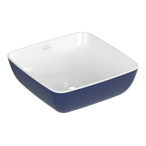 V&B Lavabo à poser Artis 41x41cm, ek, s. HIP, s. s. Suppl., Deep Ocean