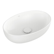 V&B Lavabo à poser Artis 48,5x32,5 cm, ovale, sans HIP, sans trop-plein, bordé