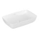 V&B Lavabo à poser Artis 58x38cm, angle, sans trou robinet, sans trop-plein, blanc-4