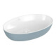 V&B Lavabo à poser Artis 61x41 cm, ovale, sans robinet, sans trop-plein, Frozen-3