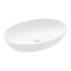 V&B Lavabo à poser Artis 61x41 cm, ovale, sans trou robinet, sans trop-plein, blanc brillant C+-1