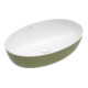 V&B Lavabo à poser Artis 61x41cm, sans trou robinet, sans trop-plein, Sage Green-3