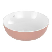 V&B Lavabo à poser Artis d 43 cm, rond, sans trou robinet, sans trop-plein, Powder