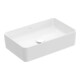 V&B Lavabo à poser Collaro 56x36 cm, sans trop-plein, blanc C-plus-1