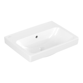 V&B Lavabo Architectura 55x42 cm, fermé, avec trop-plein, blanc A-bac C-plus