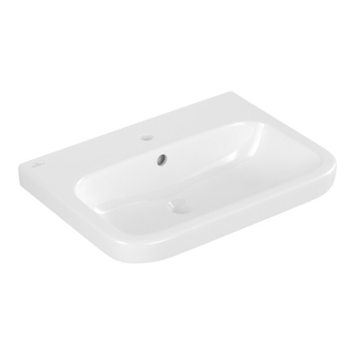 V&B Lavabo Architectura 65x47 cm, 1 trou, avec trop-plein, blanc C-plus