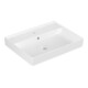 V&B Lavabo Collaro 60x47, avec trop-plein, meuble sous lavabo fermé, blanc mat C+-3