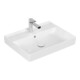 V&B Lavabo Collaro 60x47 cm, avec trop-plein, blanc C-plus-1