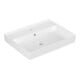 V&B Lavabo Collaro 60x47 cm, avec trop-plein, meuble sous-lavabo fermé, blanc C-plus-1