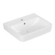 V&B Lavabo encastré/à poser O.NOVO 55x46cm, carré, avec trop-plein, blanc C-plus-1