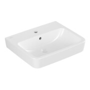 V&B Lavabo encastré/à poser O.NOVO 55x46cm, carré, avec trop-plein, blanc C-plus