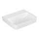 V&B Lavabo encastré/sur plan O.NOVO 55x46cm, angle, sans trou robinet, blanc C-plus-3