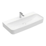 V&B Lavabo Finion 100x47 cm, percé pour robinet, sans trop-plein, blanc C+