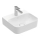 V&B Lavabo Finion 43x39 cm, 1 trou, trop-plein, blanc C+-1