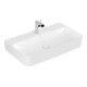 V&B Lavabo Finion 80x47 cm, avec trop-plein, sans vidage, blanc mat C+-1
