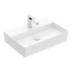 V&B Lavabo Memento 2.0 60x42 cm, fermé, robinetterie, sans trop-plein, blanc alpaga-3
