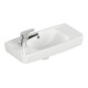 V&B Lavabo mural Newo angle, avec trop-plein, 50x24 cm, gauche, blanc-1