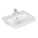 V&B Lavabo Newo 55x44 cm, blanc, angle, 1 trou robinet, avec trop-plein-1
