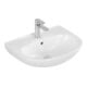 V&B Lavabo O.Novo 55x44cm, ovale, avec robinet, sans trop-plein, blanc C-plus-1