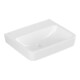 V&B Lavabo O.NOVO 55x46 cm, angle, sans trou robinet, sans trop-plein, blanc A-bac C+-1