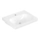 V&B Lavabo Skyla 55 x 44,5 cm Robinetterie 3 trous blanc alp C+