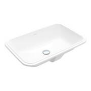 V&B Lavabo sous plan Architectura 57x37 cm, angle, sans trop-plein, blanc C-plus