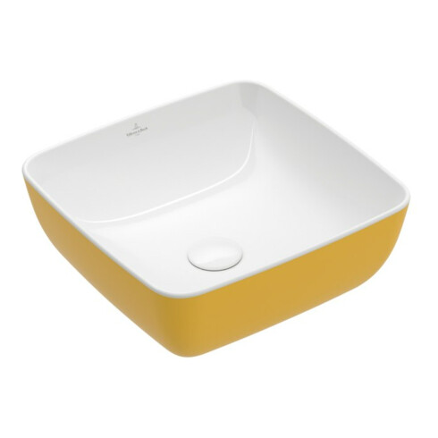 V&B Lavabo sur plan Artis 41x41 cm, sans robinetterie, Indian Summer
