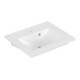 V&B Lavabo VENTICELLO 50x42 cm, avec trou robinet, avec trop-plein, blanc pierre C-plus-3