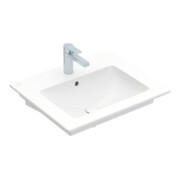V&B Lavabo VENTICELLO 60x50, avec trou robinet, trop-plein, blanc-1