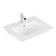 V&B Lavabo Venticello 65x50 cm, avec robinet, avec trop-plein, blanc brillant C-plus-3