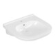 V&B Lavabo VICARE 56x55 cm, avec trou de robinet, trop-plein, blanc-3