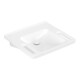 V&B Lavabo Vicare 60x55 cm, sans robinet, sans trop-plein, blanc A-bac C+-1