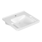 V&B Lavabo Vicare 60x55cm, avec robinet, sans trop-plein, blanc A-bac C+