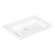 V&B Lavabo Vicare 80x55 cm, sans robinet, sans trop-plein, blanc A-bac C+-3