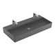 V&B Memento 2.0 lavabo 100x47 cm, 2 trous robinet, avec trop-plein, graph. C+-3