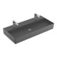 V&B Memento 2.0 Lavabo 100x47 cm, 2xTrous de robinet, sans trop-plein, graph. C+-3