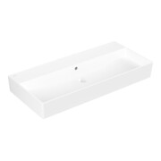 V&B Memento 2.0 Lavabo 100x47 cm, avec trop-plein, stone white C-plus