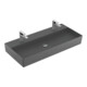 V&B Memento 2.0 Lavabo 100x47 cm, gs, 2xTrous robinet, sans trop-plein, graph. C+-3