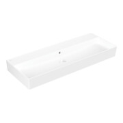 V&B Memento 2.0 Lavabo 120x47 cm, avec trop-plein, blanc alpin