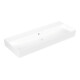 V&B Memento 2.0 lavabo 120x47 cm, avec trop-plein, blanc alpin C-plus-1