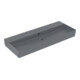 V&B Memento 2.0 Lavabo 120x47 cm, avec trop-plein, graphite C-plus-1