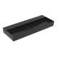 V&B Memento 2.0 Lavabo 120x47 cm, avec trop-plein, noir pur C-plus-1