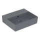 V&B Memento 2.0 Lavabo 50x42 cm, avec trop-plein, graphite C-plus-1